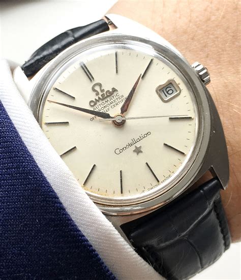 omega constellation watch history